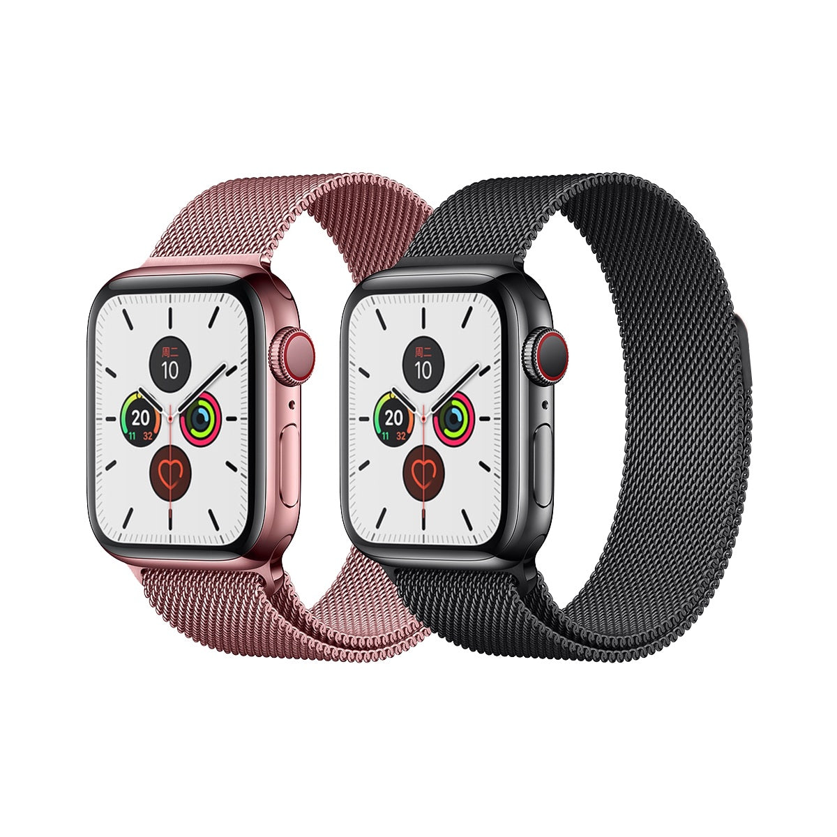 Apple watch stainless hot sale steel milanese loop