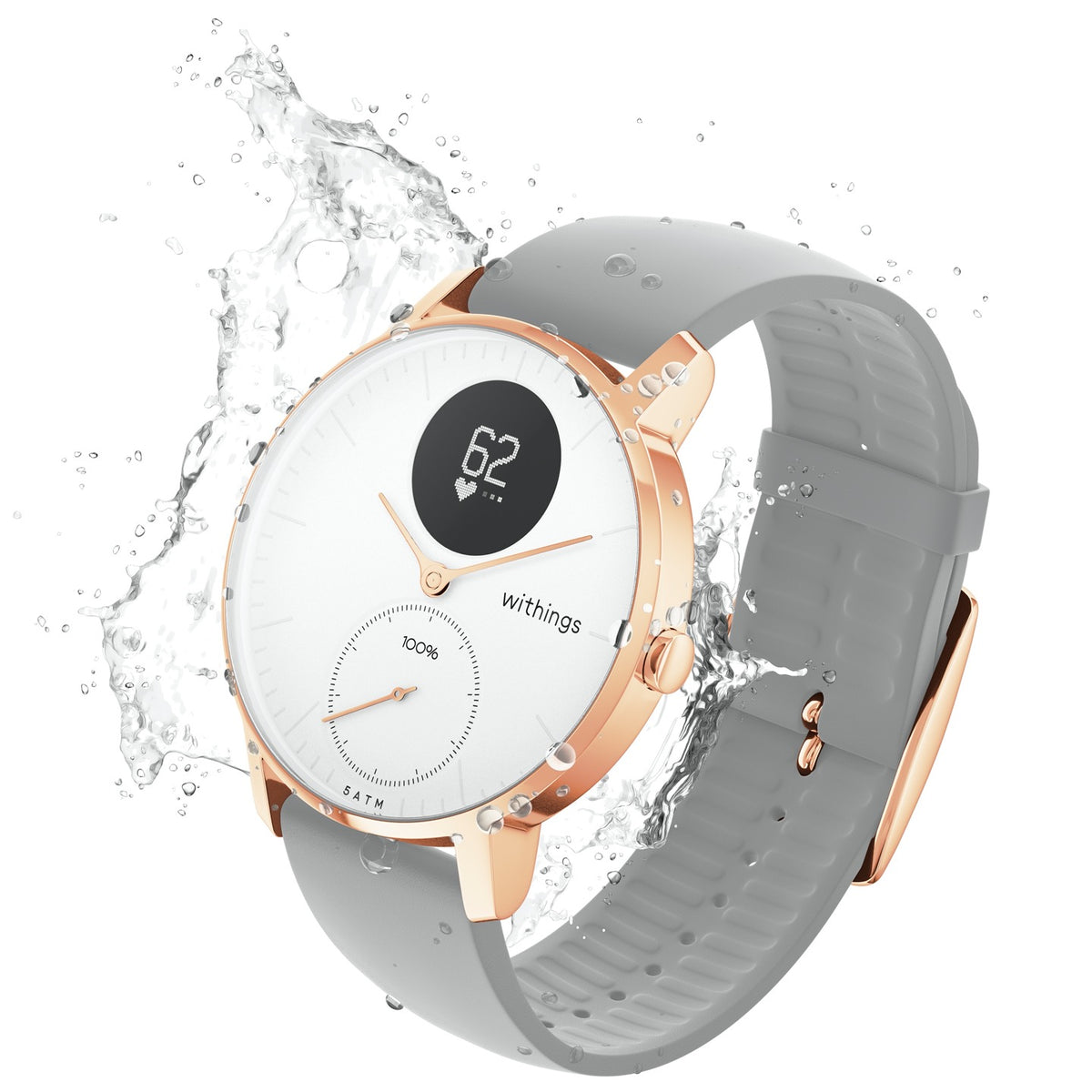 Nokia steel hr store 36mm rose gold